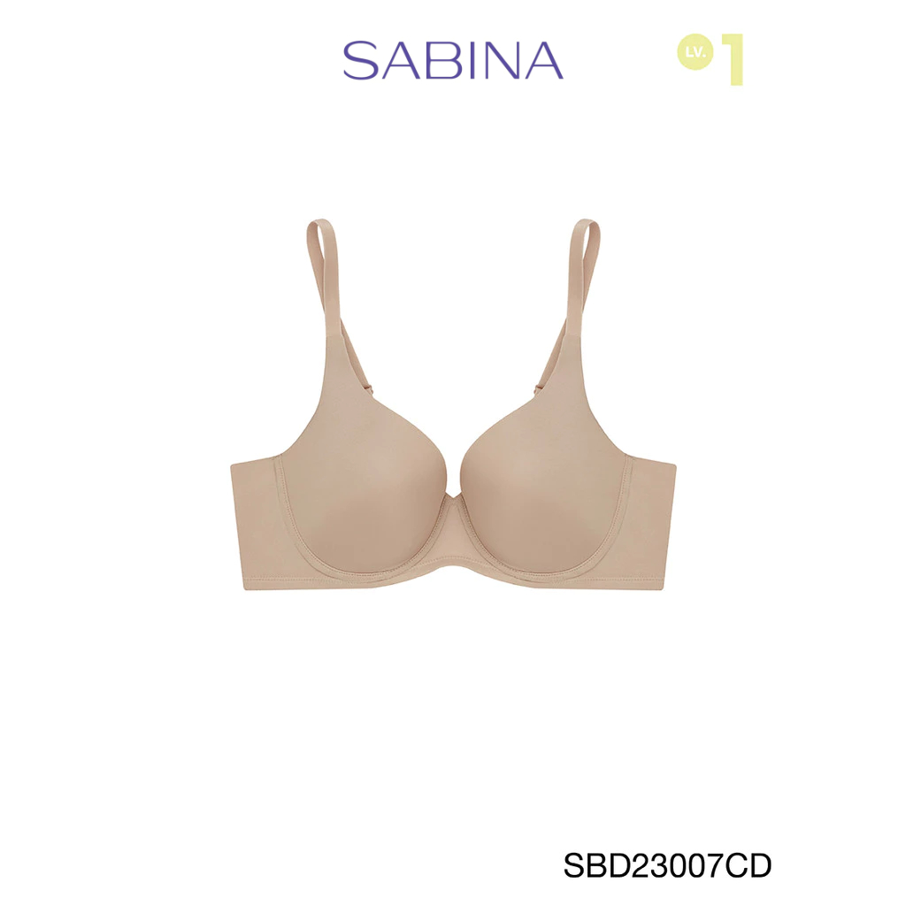 Sabina เสื้อชั้นใน มีโครง รุ่น Perfect Bra รหัส SBD23007CD สีเนื้อเข้ม