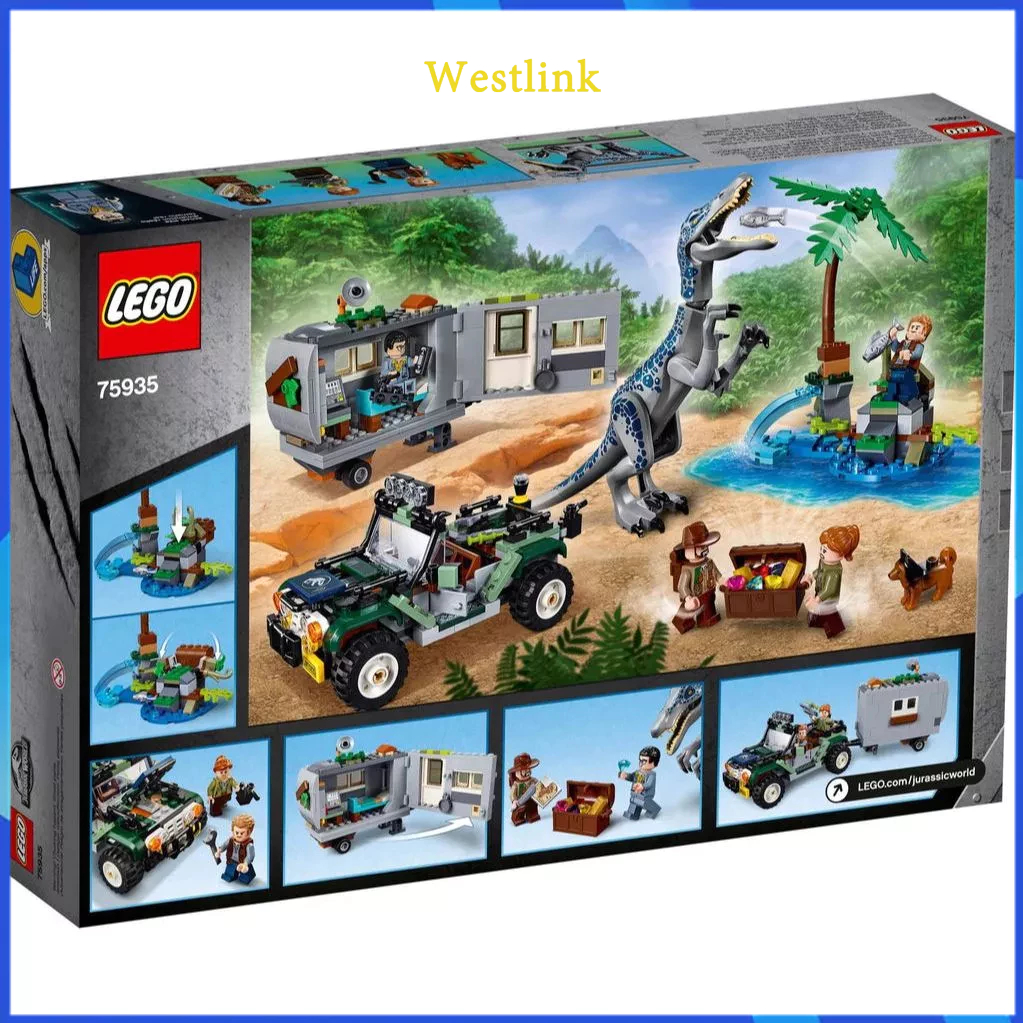 （ราคาต่ำสุดออนไลน์）LEGO Jurassic World 75935 Baryonyx Face-Off: The ...