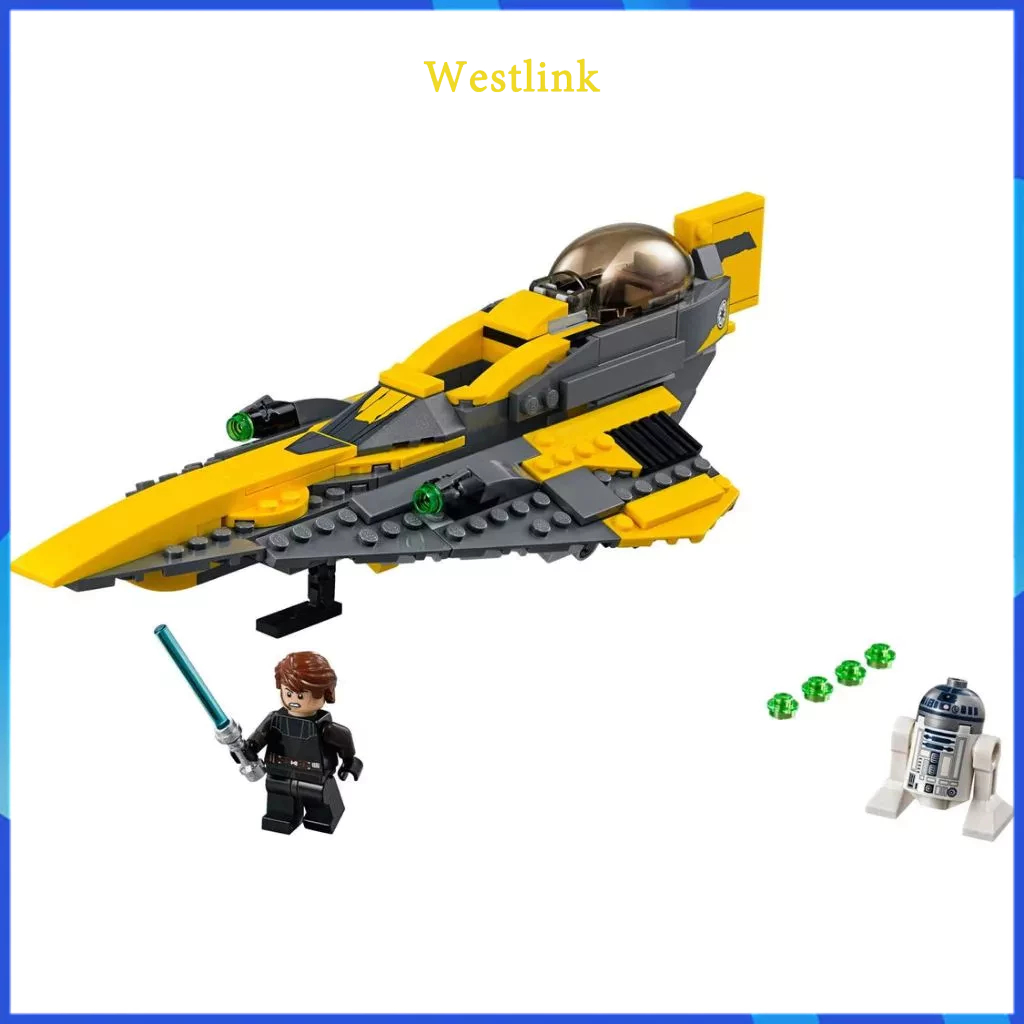 （ราคาต่ำสุดออนไลน์）LEGO Star Wars 75214 Anakin's Jedi Starfighter เลโก้ ...