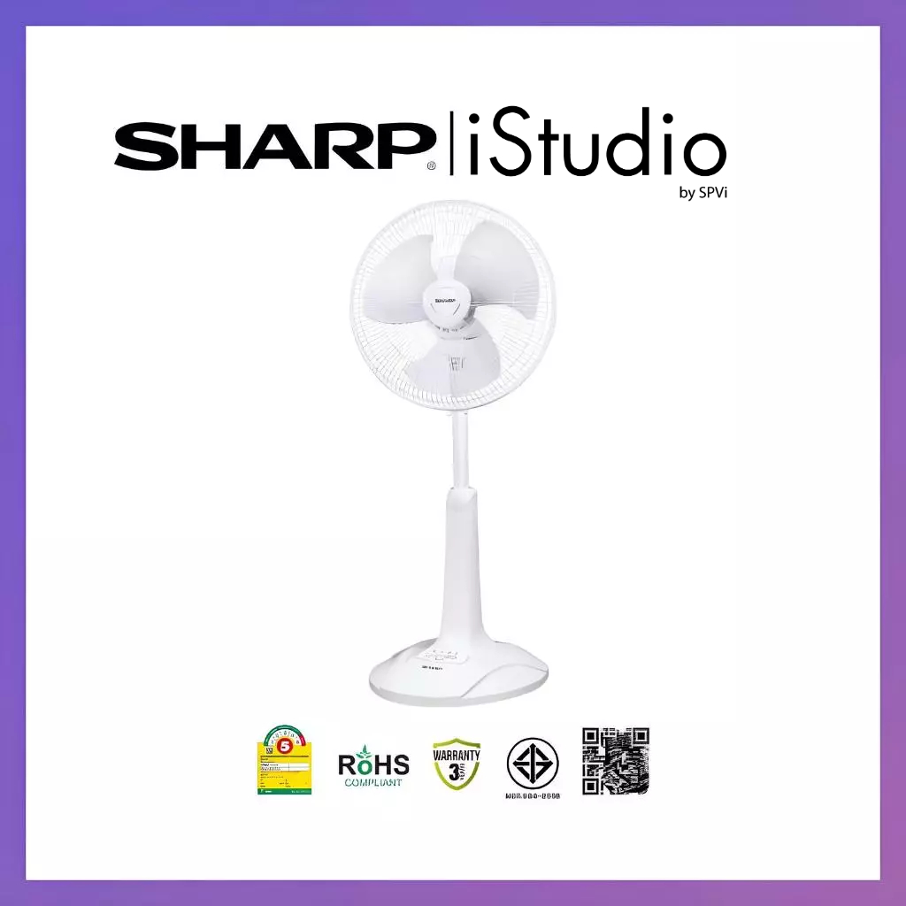 SHARP STAND FANS 16 - พัดลมสไลด์ SHARP 16 นิ้ว รุ่น PJ-SL163 | Shopee ...