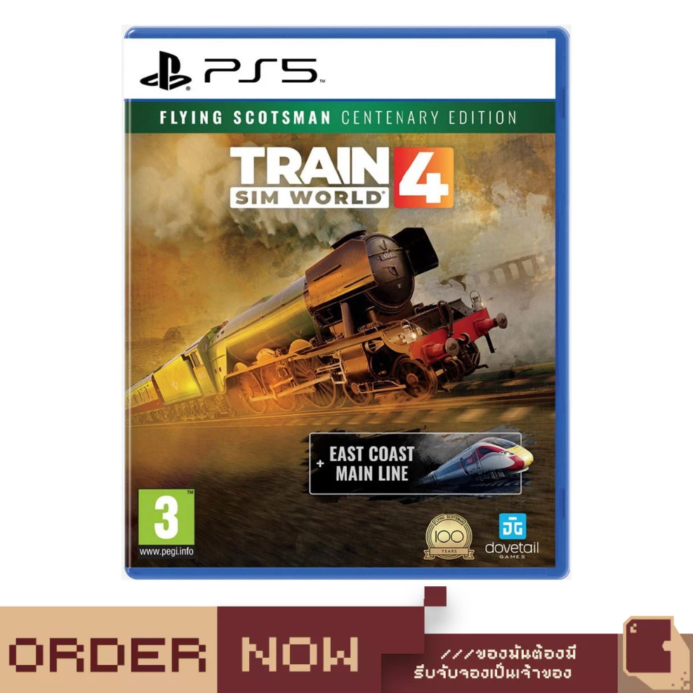 Jeu PS5 Train Sim World 4 - Flying Scotsman Centenary Edition - Neuf Scellé