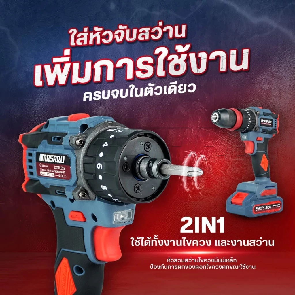 สว่านไร้สาย เจาะลึกคู่มือเลือกซื้อและดูแลรักษาสำหรับช่างมืออาชีพ