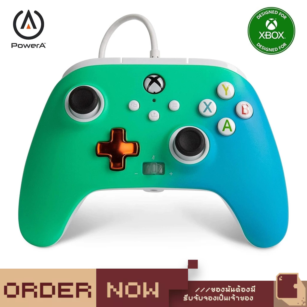 PowerA Enhanced Wired Controller For Xbox Series X|S - Seafoam Fade ...