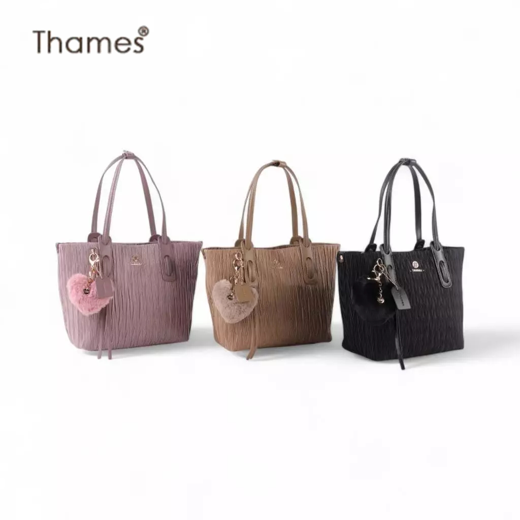 Thames(เทมส์) กระเป๋าผ้าใบใหญ่ กระเป๋าช็อปปิ้ง Tote bag-TH51414 ...