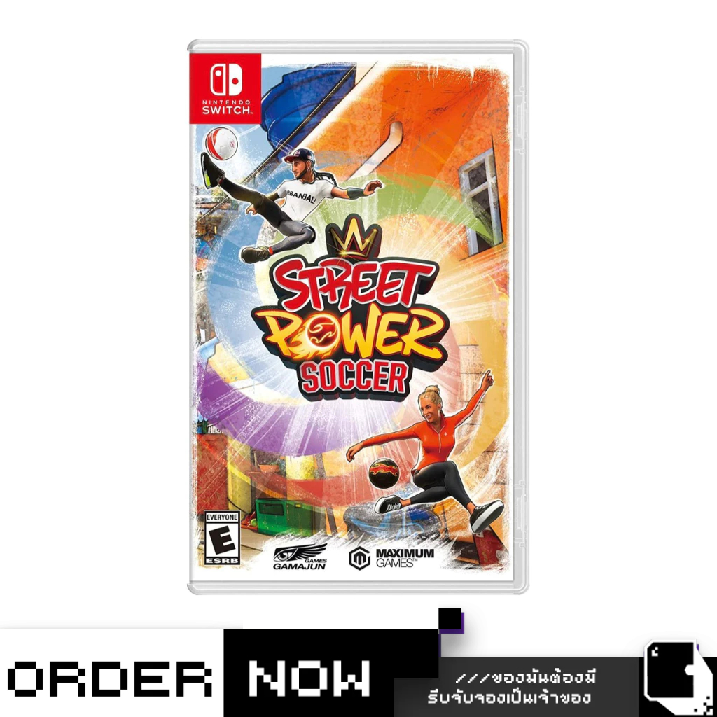 JEU VIDÉO STREET POWER FOOTBALL POUR NINTENDO SWITCH - NEUF SOUS BLISTER, ÉDITION FRANÇAISE