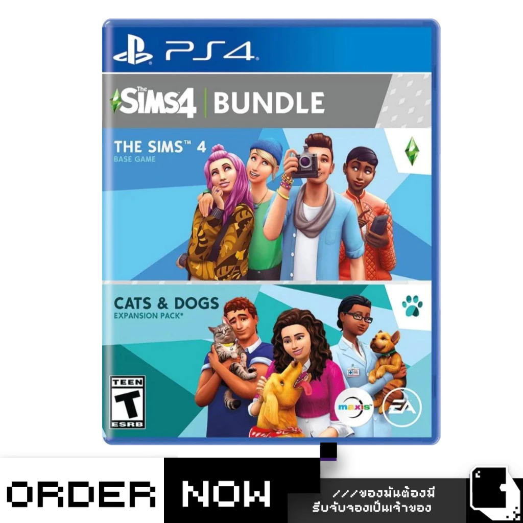 PlayStation 4™ The Sims 4 + Cats & Dogs (By ClaSsIC GaME) | Shopee Thailand