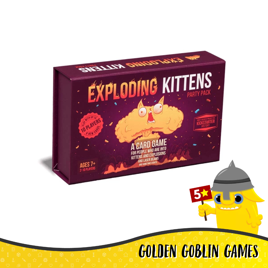 Exploding Kittens: Party Pack (English version) | Shopee Thailand