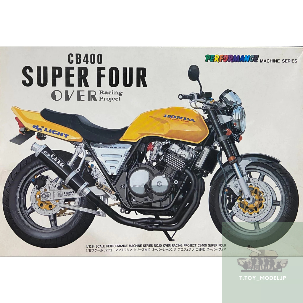 Aoshima 1/12 Model Kit Honda CB400 Super Four Version R NC31 1995 CB400SF New JP