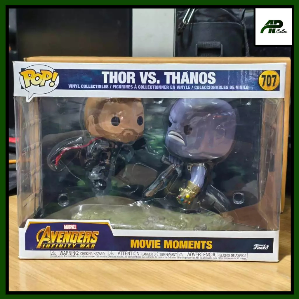 Funko Pop! Movie Moments - 707 THOR VS. THANOS กล่องตำหนิ | Shopee Thailand