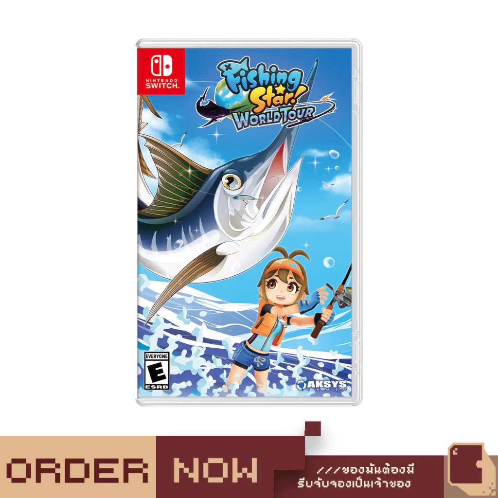 Aksys Fishing Star World Tour – Switch, Version Importée