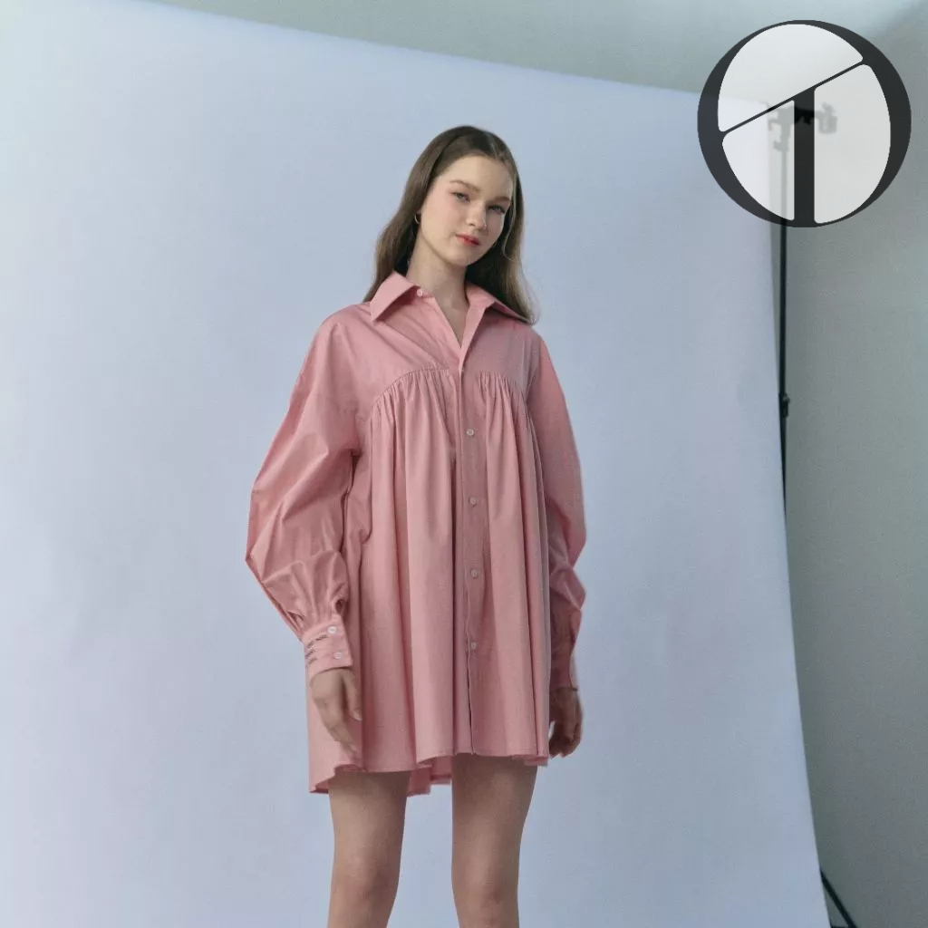 [Ty] Morgan Dress เดรสเชิ้ตโอเวอร์ไซส์ทรงหลวม ดีไซน์สวยเรียบหรูสุดชิค ...