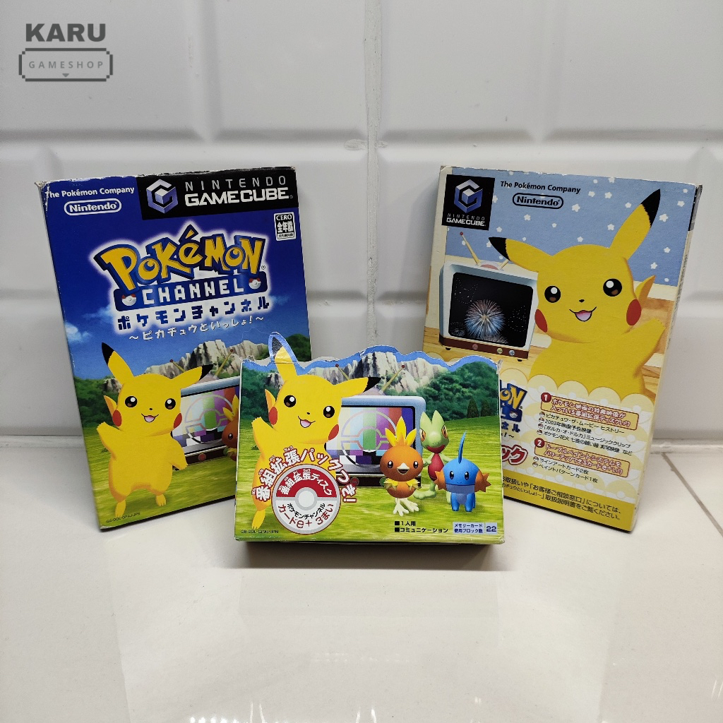 [พร้อมส่ง] มือ 2 Nintendo Gamecube : Pokemon Channel + Program ...