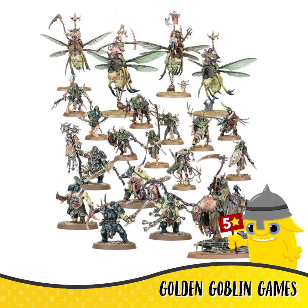 Games Workshop Maggotkin Of Nurgle: Shudderblight Cyst Battleforce Warhammer AOS