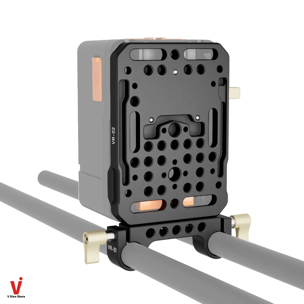 พร้อมส่ง ZGCINE VR-Kit 1, VR-Kit 3 V-Lock Mount Battery Plate with Dual ...