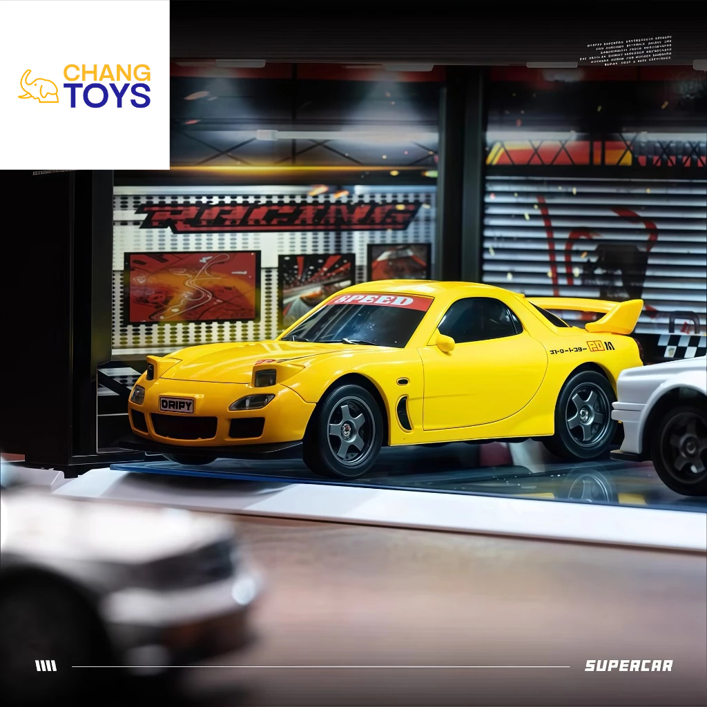 1/43 mini drift rc rx7 รถบังคับ ชาร์จไฟได้ ของเล่นตั้งโต๊ะ ของเล่นเด็ก ...