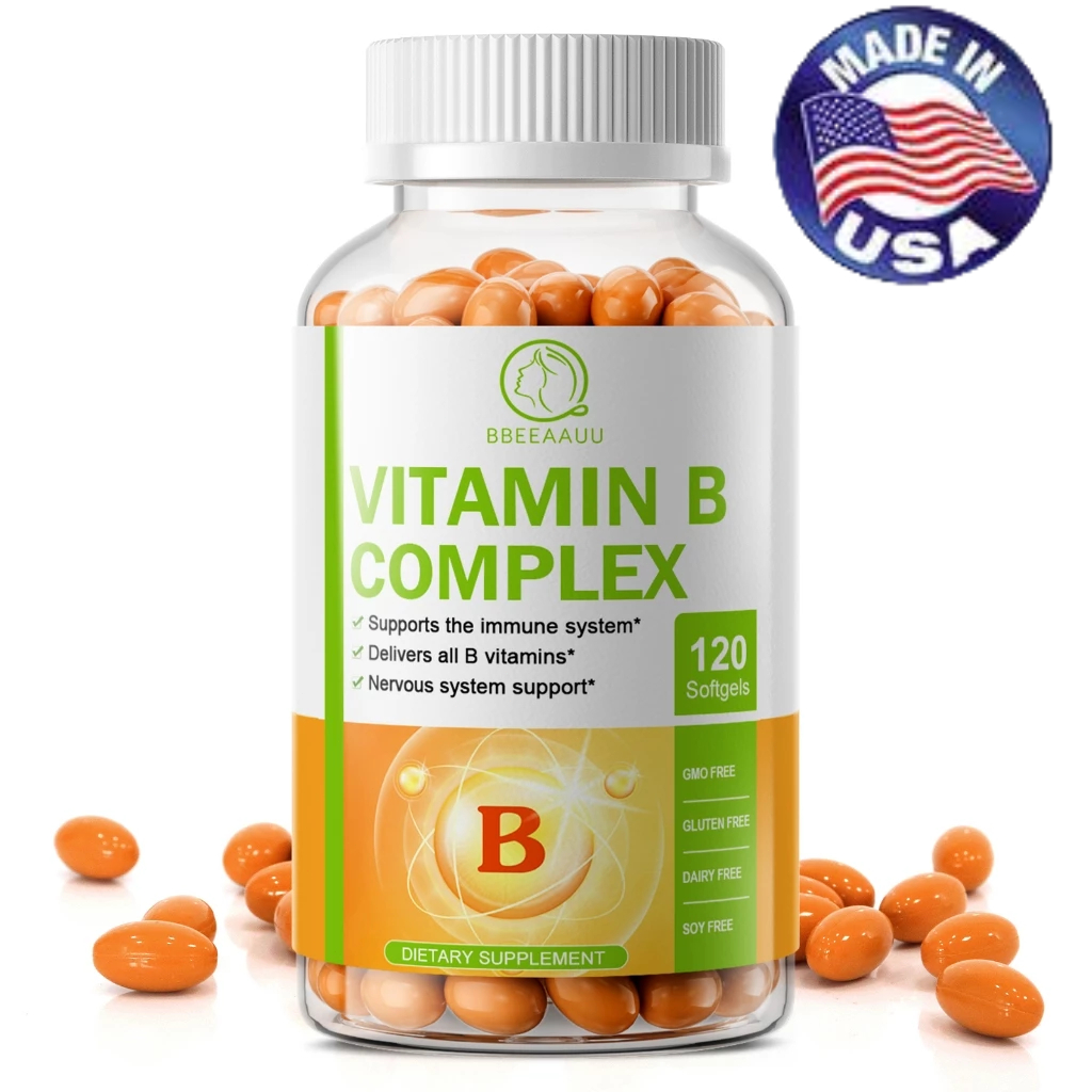 BBEEAUU Vitamin B Complex 120 แคปซูล วิตามินบีคอมเพล็กซ์พรีเมียม • ครบ ...