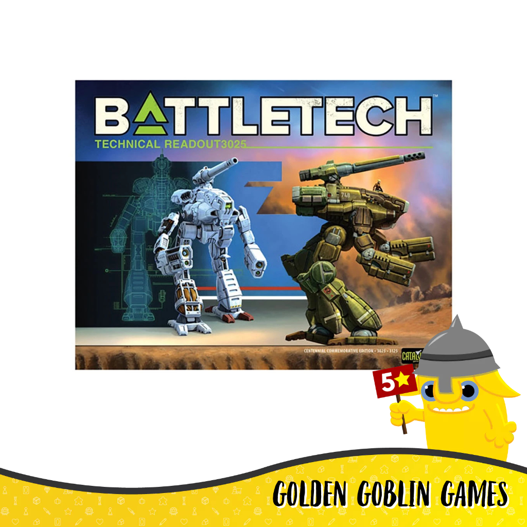BattleTech: Technical Readout 3025 (Commemorative Edition) | Shopee ...