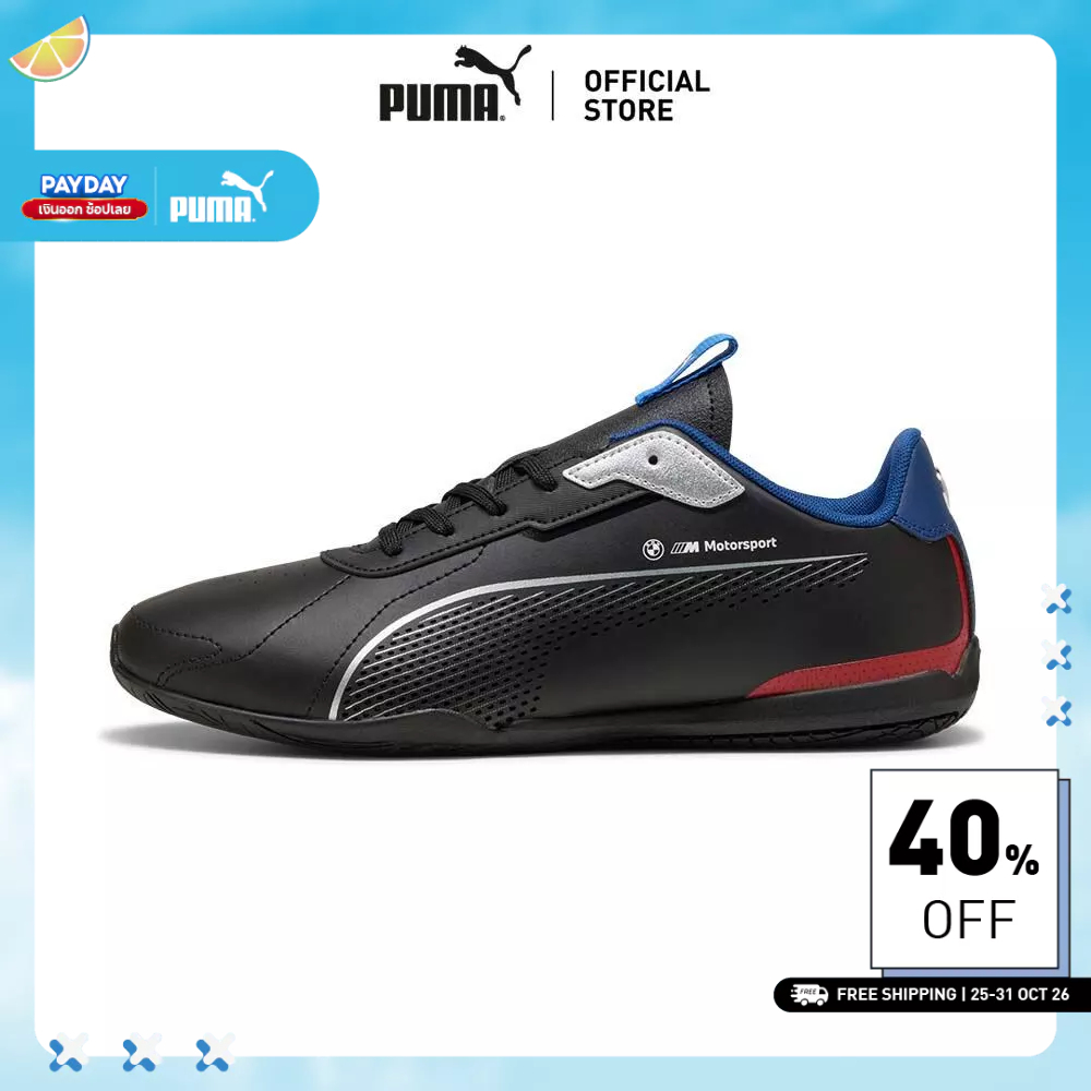 PUMA Auto รองเท้าผ้าใบ BMW M Motorsport Neo Cat 3.0 ยูนิเซ็กส์ สีดำ ...