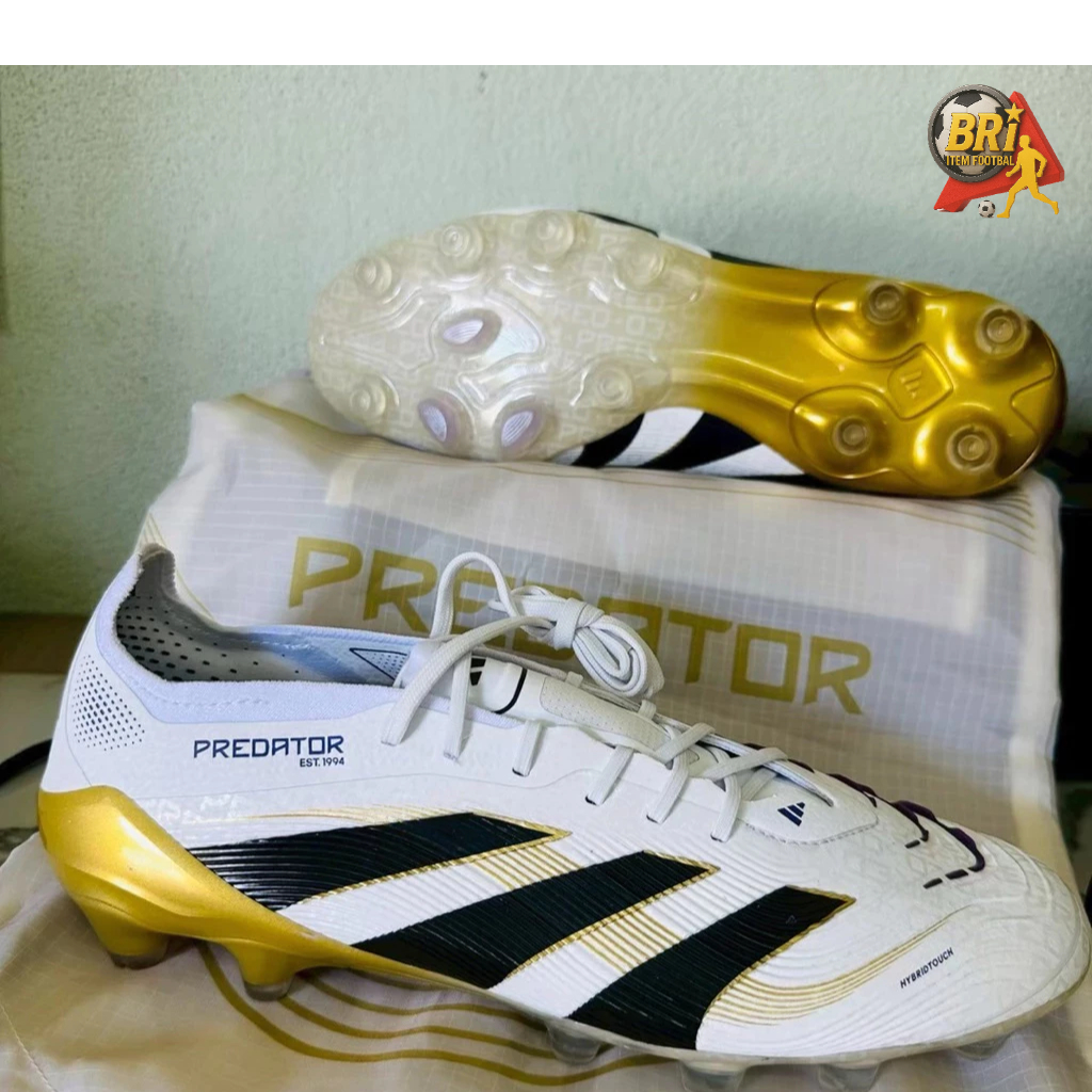 Adidas Predator25 Elite HG/AG JAPAN สีขาวทอง | Shopee Thailand