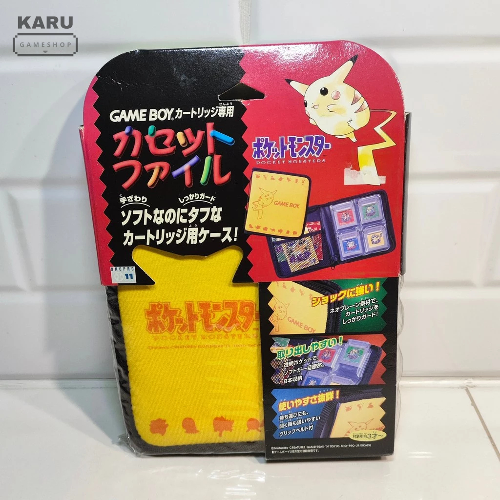 [พร้อมส่ง] มือ 1 กระเป๋าใส่แผ่นเกม Nintendo Game Boy Card Case 8 : ลาย ...