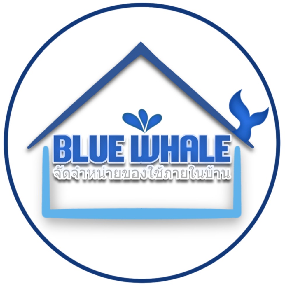 โลโก้ร้าน Blue Whale Healthy Lifestyle