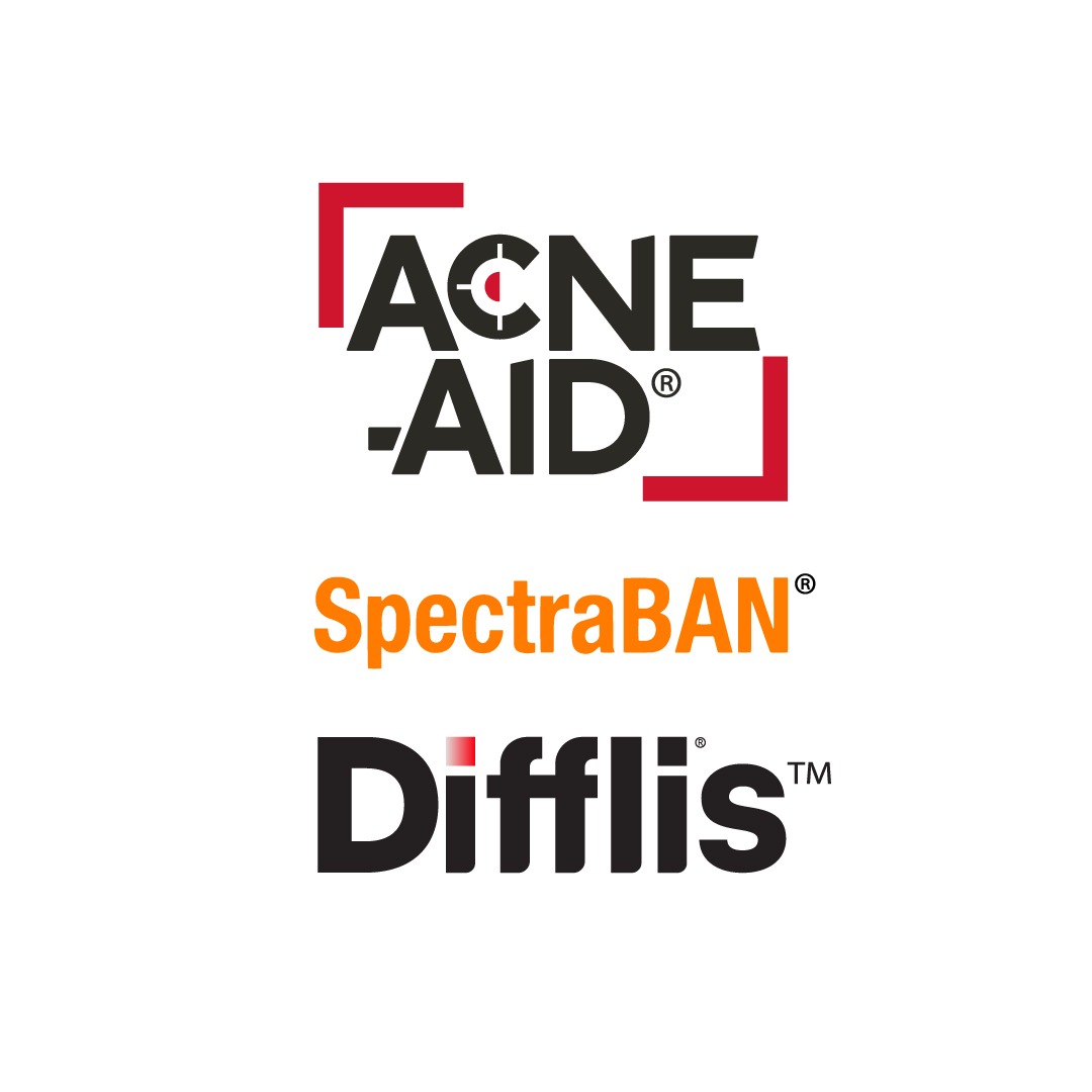 โลโก้ร้าน Acne Aid and Spectraban