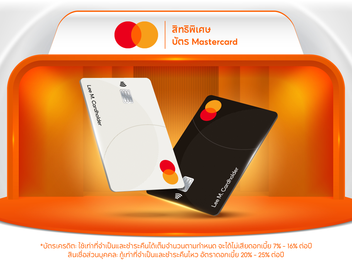 สิทธิพิเศษบัตร Mastercard