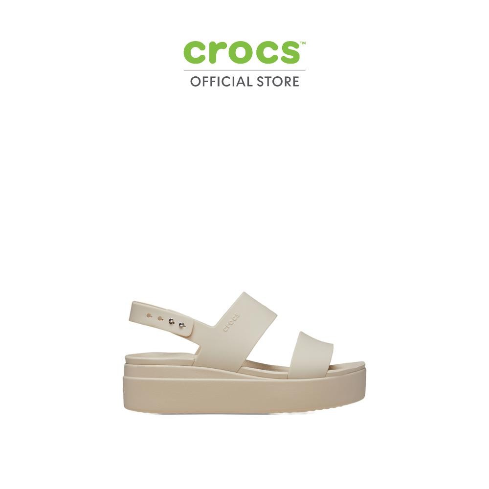 CROCS รองเท้าลำลองผู้หญิง BROOKLYN LOW WEDGE รุ่น 206453-0LH ...
