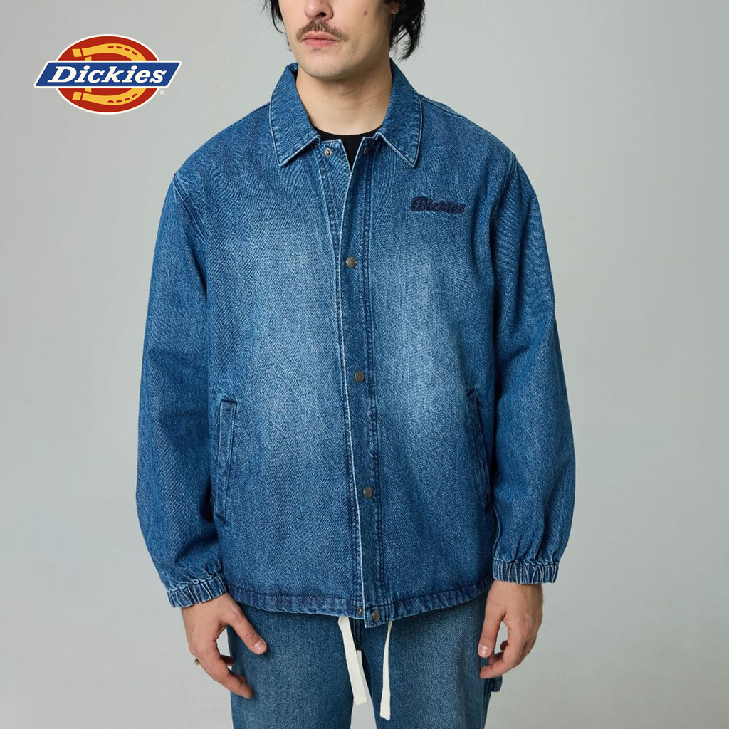 DICKIES MEN'S JACKET - MEDIUM BLUE เสื้อแจ็คเก็ต แขนยาว ผู้ชาย | Shopee ...