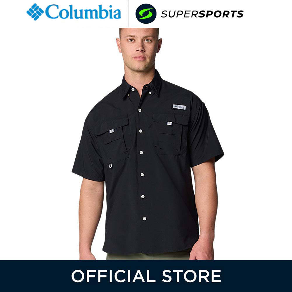 Columbia Chemise à manches courtes PFG Bahama™ II pour homme, Gulf Stream, LT