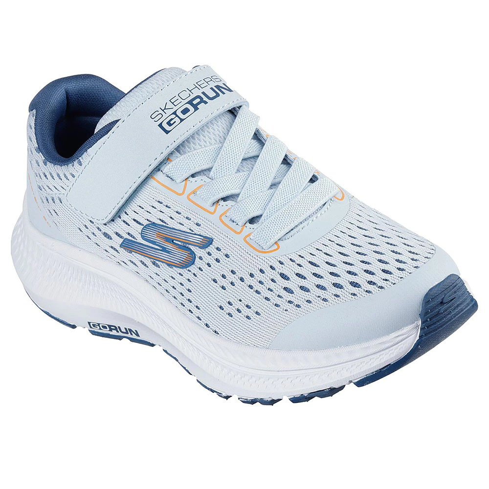 Skechers รองเท้าวิ่งเด็กผู้ชาย รุ่น GOrun Consistent 2.0 Kexlux - 405045L-LTBL พร้อมพื้น Air-Cooled Goga Mat