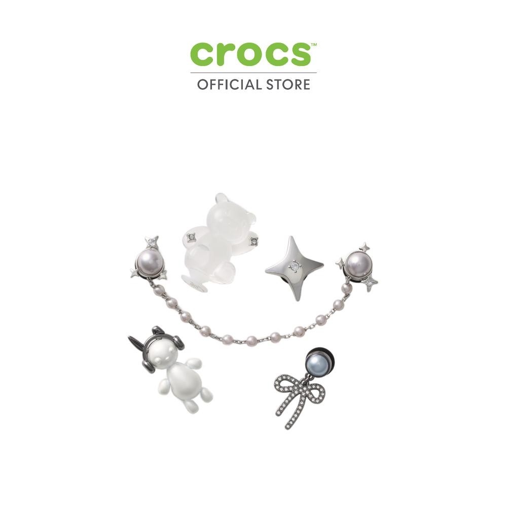 CROCS ตัวติดรองเท้า JIBBITZ™ SILVER CUTE PUNK 5 PACK รุ่น 10015714 ...