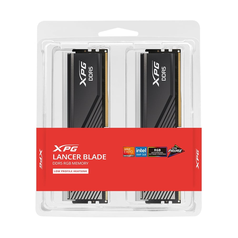 ADATA RAM DDR5(6000) 32GB (16GBX2) RGB BLACK (AX5U6000C4816G