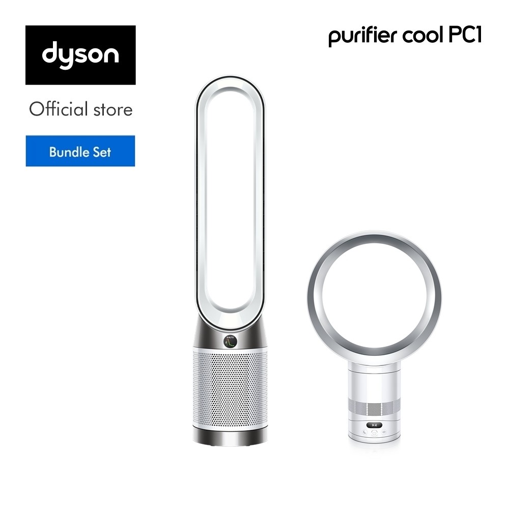 [Bundle set] Dyson Purifier Cool PC1 (White/White) และ Dyson Cool™ CF1 ...