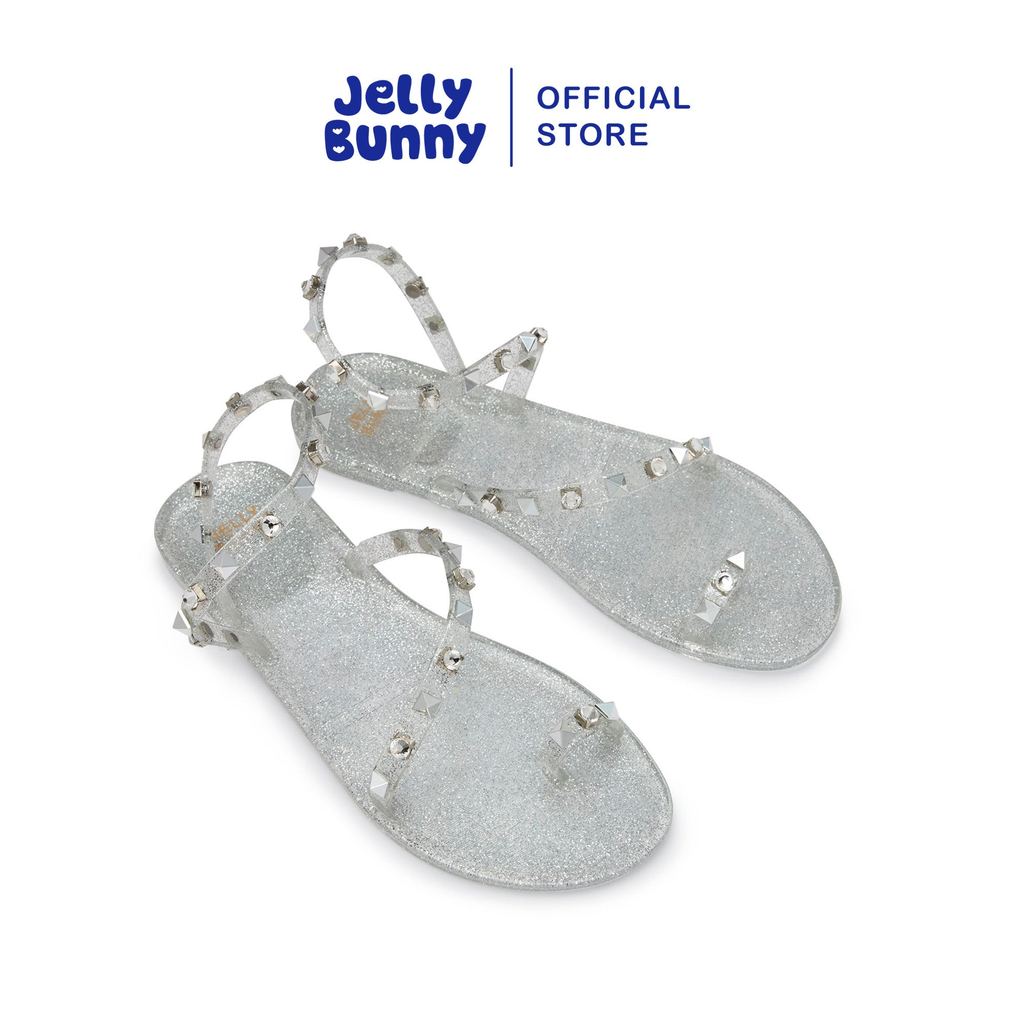 JELLY BUNNY รองเท้าแตะรัดส้น ZANNER SHINE รุ่น B27SSWA003 SILVER ...