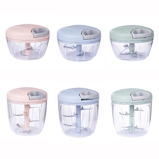 เครื่องสับกระเทียม ความจุ500/900ml เครื่องปั่นมือดึง สำหรับเนื้อสัตว์ ผัก กระเทียม มี2 ขนาด มีให้เลือก 3สี