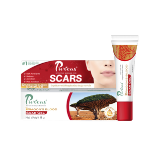 โปรโมชั่น : Puricas Dragons Blood Scar Gel ขนาด 8 กรัม ลดเลือนรอยแผล