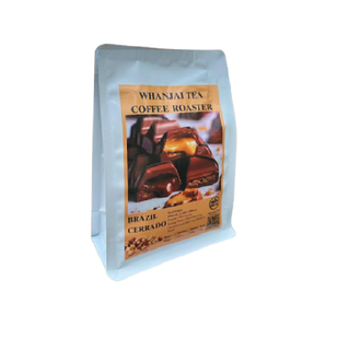 โปรโมชั่น : เมล็ดกาแฟคั่ว Brazil Cerrado คั่วระดับกลางเข้ม รสสัมผัส นมคาราเมลนัตตี้ถั่วWHANJAI TEA COFFEE ROASTER