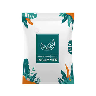 โปรโมชั่น : ถุงสูญญากาศ Vacuum Bag Big SetStorage Vacuum Bag ถุงสูญญากาศ ถุงจัดเก็บ ถุงใส่เสื้อผ้า ลายใบไม้ ราคาต่อชุดสุดคุ้ม