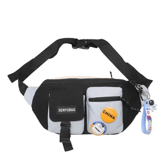 โปรโมชั่น : กระเป๋าคาดหน้าอก คาดเอว สะพายข้าง สไตล์สปอร์ต ผ้าไนล่อนกันน้ำ กระเป๋าแฟชั่น กระเป๋าสะพายไหล่ผู้ชายที่มีคุณภาพสูง