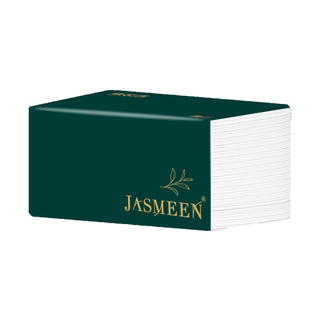 โปรโมชั่น Flash Sale : JASMEEN กระดาษทิชชู่ ทิชชู่เช็ดมือ กระดาษทิชชู่เช็ดหน้า 1ชิ้น420แผ่น หนา5ชั้น ไม่เป็นขุย วัสดุเยื่อ