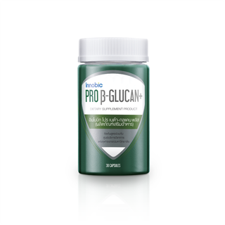 Innobic อินโนบิก โปร เบต้า-กลูแคน พลัส (ผลิตภัณฑ์เสริมอาหาร) Pro Beta-Glucan+ 30 แคปซูล