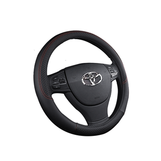 Smileshop ปลอกหุ้มพวงมาลัย หุ้มพวงมาลัย เส้นผ่านศูนย์กลาง car steering wheel cover