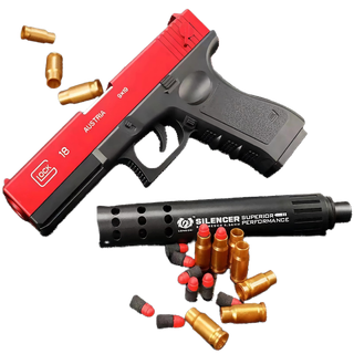 โปรโมชั่น : ปืน 99 บาท Glock ปืนของเล่น ปืนกระสุนโฟม ปืนของเล่นแรงๆ ปืนของเล่นเด็ก ของเล่นสำหรับเด็ก รุ่น m1911