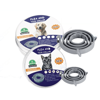 ปลอกคอกันเห็บ หมัด ยุง สุนัข แมว กันน้ำ ป้องกัน 8 เดือน Flea and tick collar