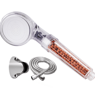 โปรโมชั่น : Softkiss ชุดฝักบัวอาบน้ำ พร้อมสายประกอบ ฝักบัวเกาหลี ฝักบัว ฝักบัวอาบน้ำ ฝักบัวหิน ฝักบัวสปา ฝักบัวแรงดันสูง น้ำแร่ไอออน