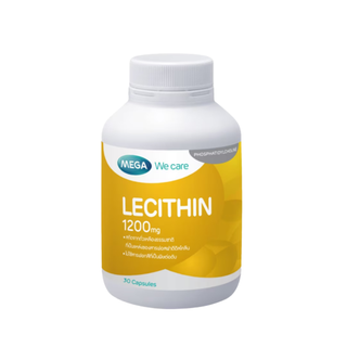 โปรโมชั่น : Mega Lecithin 1200mg 30 Capsules เมกก้า วี แคร์ เลซิติน 1200 มิลลิกรัม 30แคปซูล