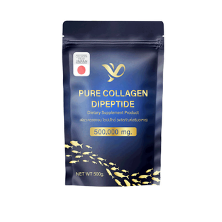 [เพียว คอลลาเจนไดเปปไทด์ จัมโบ้ 500g.] บำรุงผิว ผม เล็บ กระดูก ข้อต่อ | PiaOMe Collagen Dipeptide คอลลาเจนญี่ปุ่น ไม่คาว