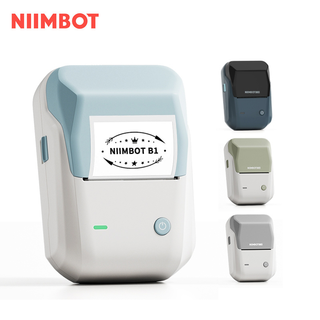 NIIMBOT B1 เครื่องพิมพ์ฉลาก Bluetooth เครื่องพิมพ์ความร้อนแบบพกพาสำหรับการทำสติกเกอร์ฉลาก