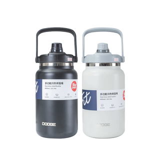 กระติกน้ำยักต์ ขวดน้ำเก็บอุณหภูมิ 4L/4000ml กระติกน้ำเก็บอุณหภูมิ กระติกน้ำเก็บความเย็น เก็บความเย็นได้น LEKE Bottles